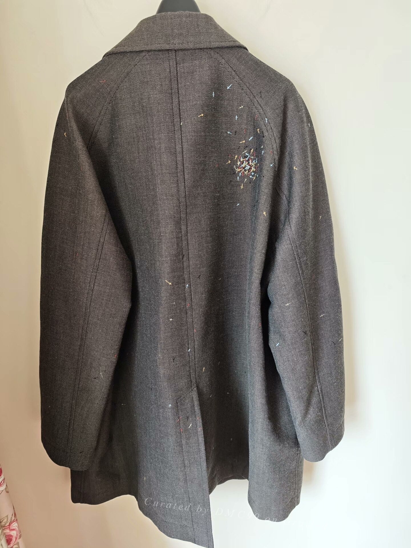Undercover Embroidered Cross Coat