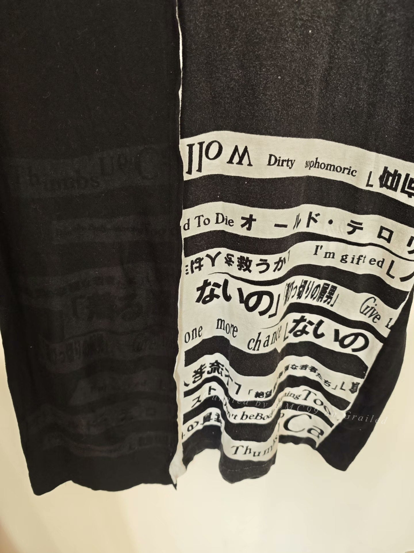Yohji Yamamoto 18SS Knit Tee