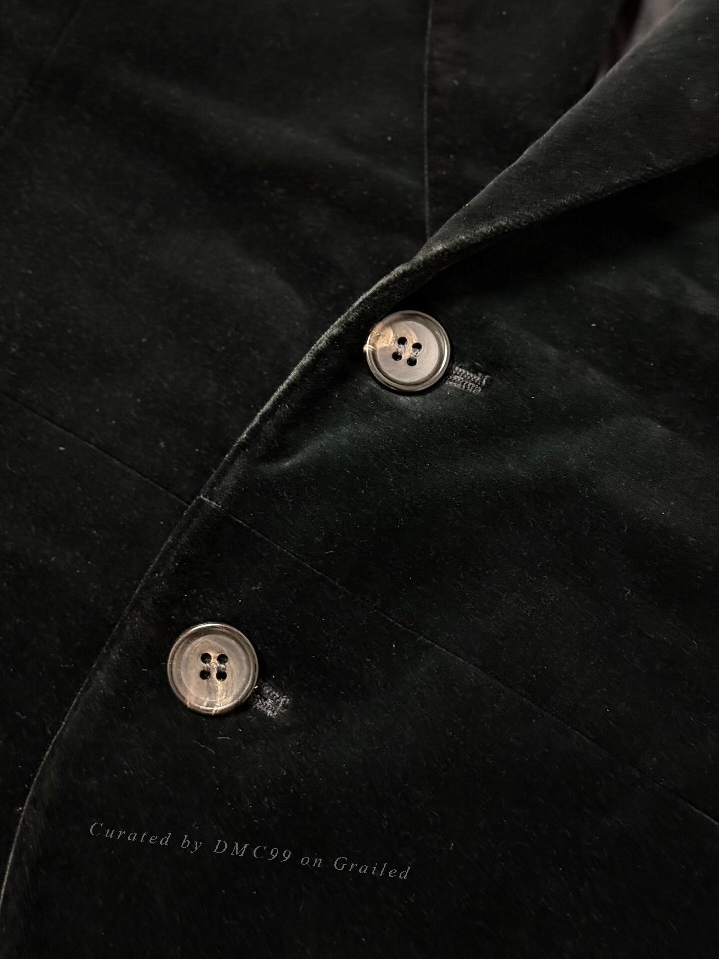 Julius Velvet Split Deconstructed Blazer