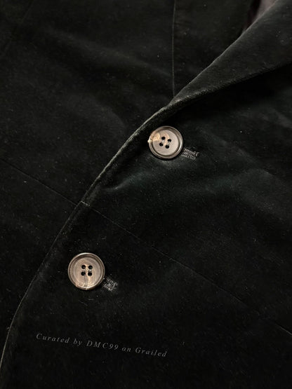 Julius Velvet Split Deconstructed Blazer