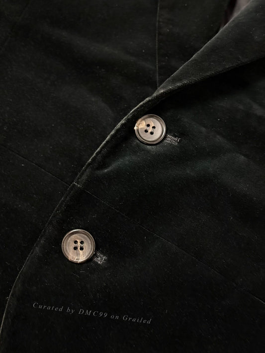 Julius Velvet Split Deconstructed Blazer