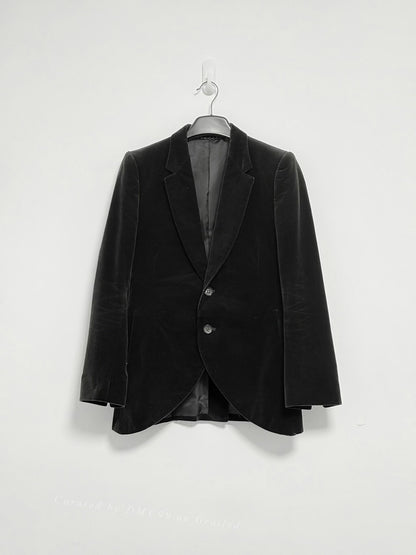 Julius Velvet Split Deconstructed Blazer