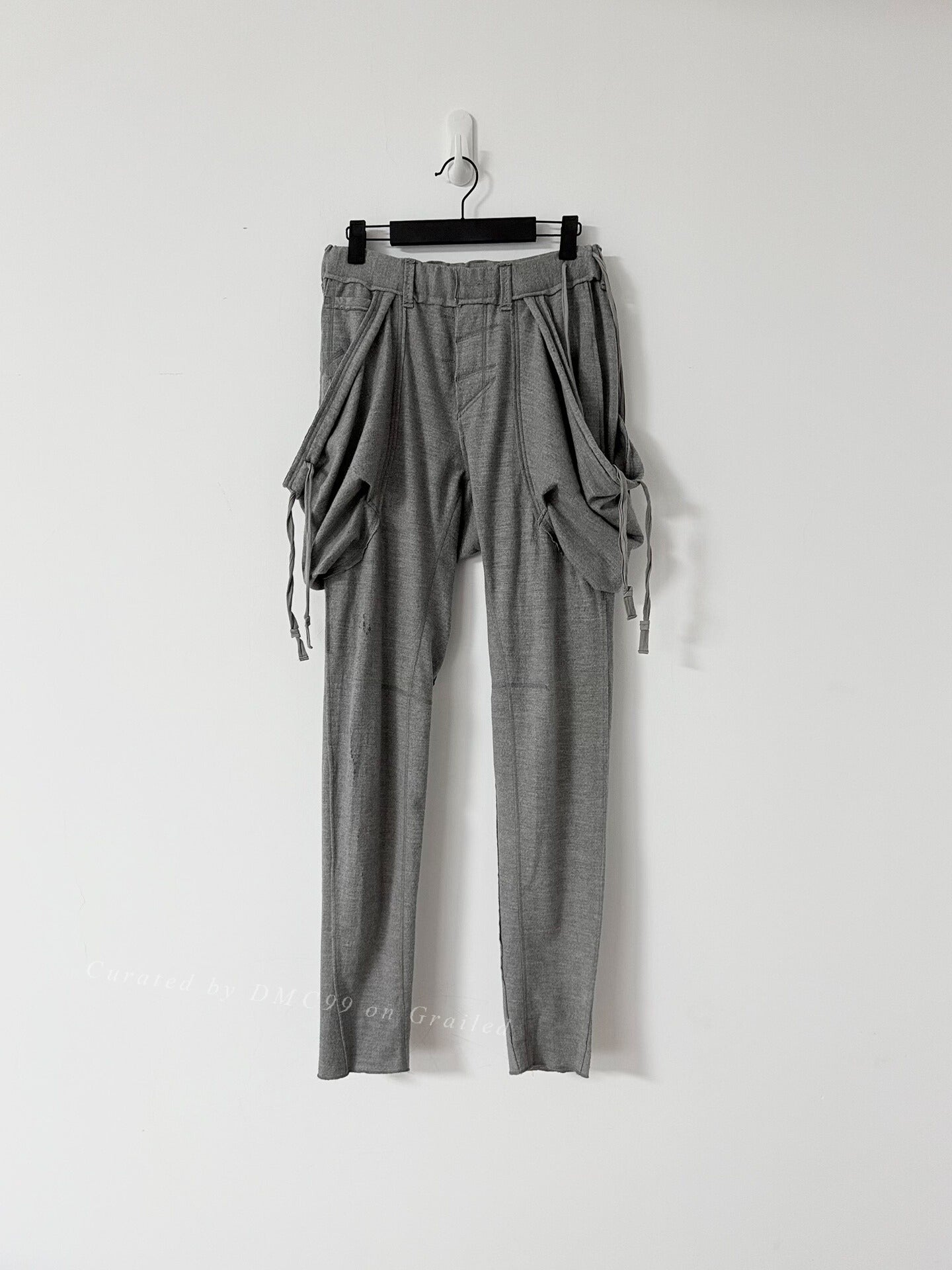 The Soloist Deconstructed Drop-Crotch Wool Pants