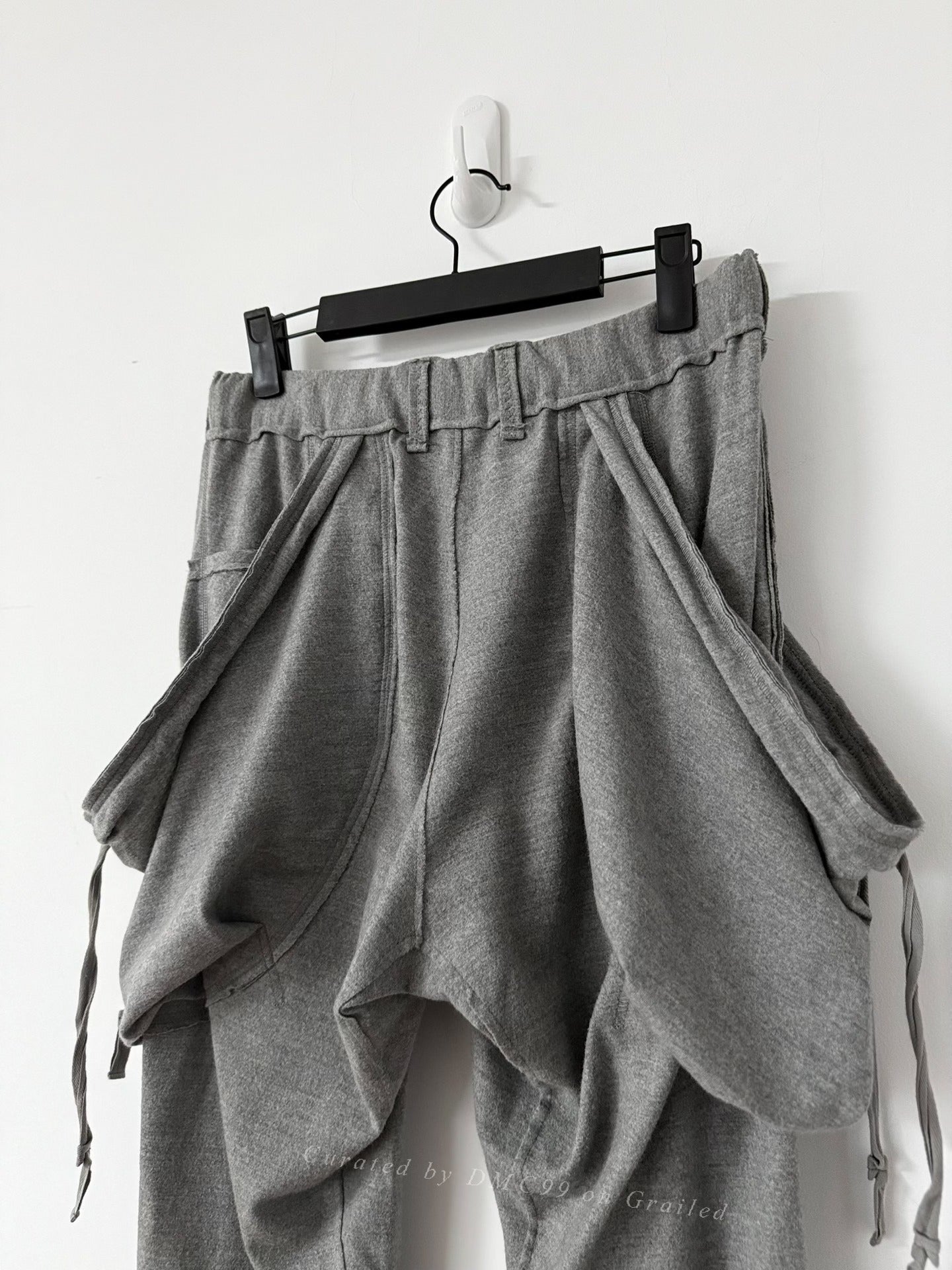 The Soloist Deconstructed Drop-Crotch Wool Pants