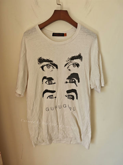 Undercover 06AW Guruguru Swirl Eye Tee