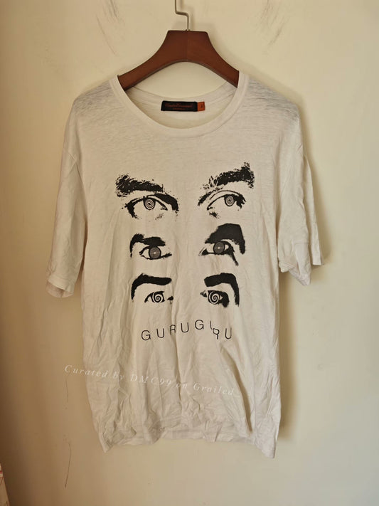 Undercover 06AW Guruguru Swirl Eye Tee