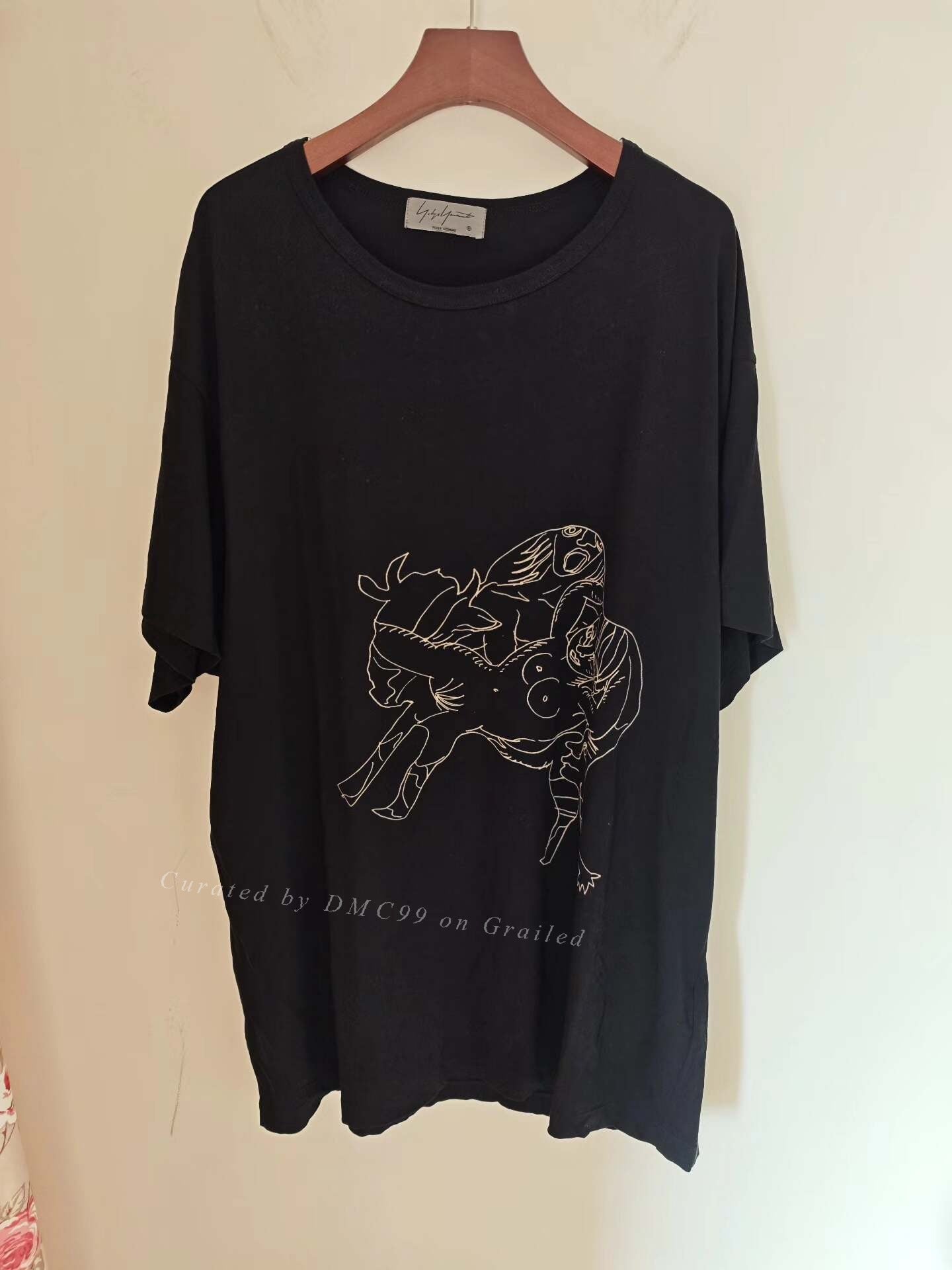 Yohji Yamamoto Pour Homme 20SS Abstract Tee