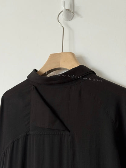 Yohji Yamamoto Pleated Patch Shirt