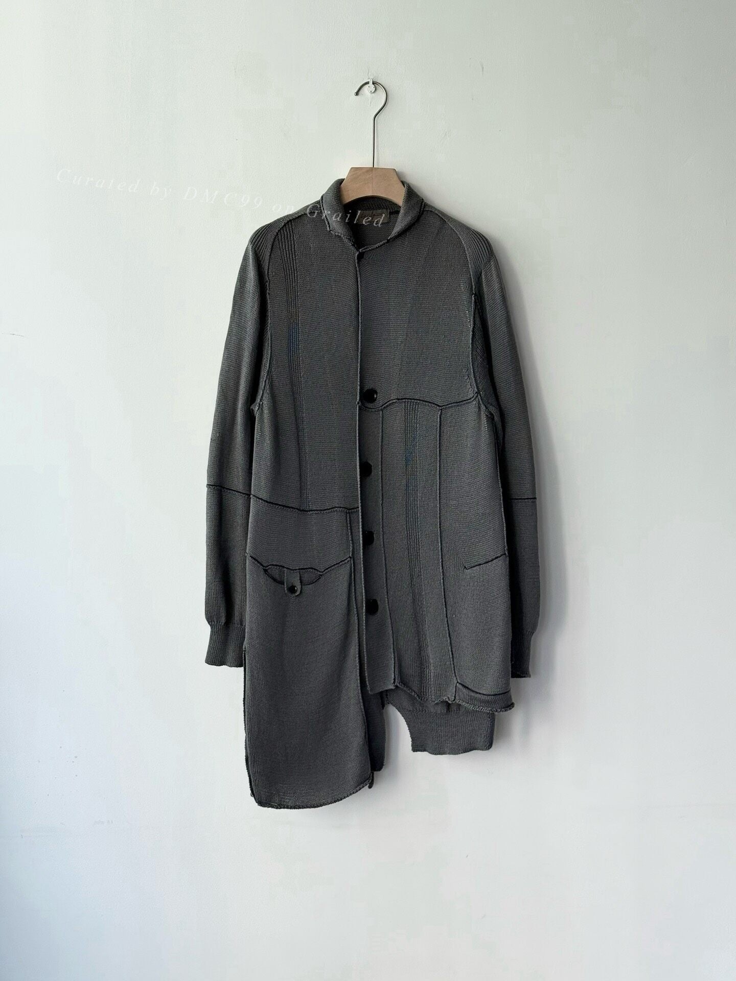 Yohji Yamamoto Deconstructed Knit Cardigan