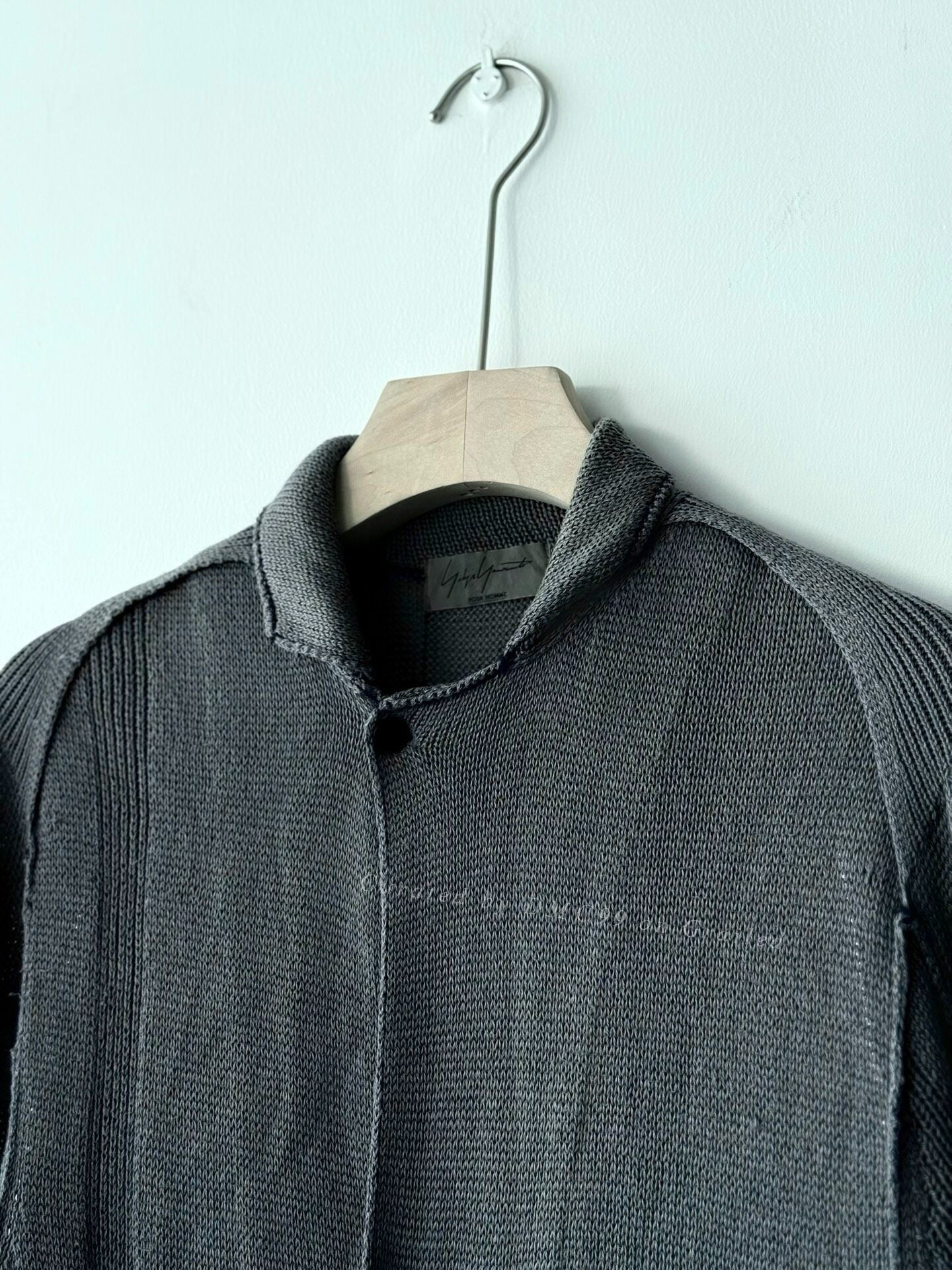 Yohji Yamamoto Deconstructed Knit Cardigan