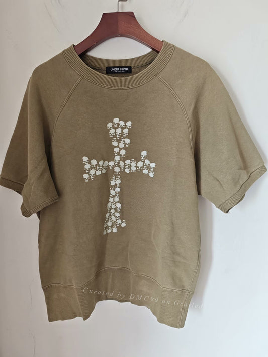 Undercover 96ss Skull Cross Knit Tee