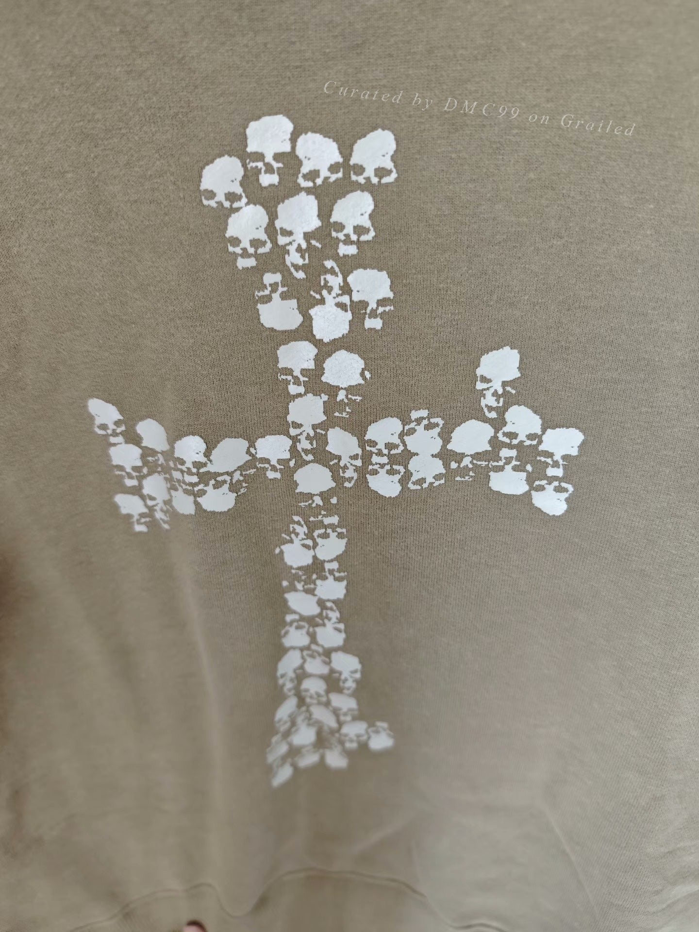 Undercover 96ss Skull Cross Knit Tee