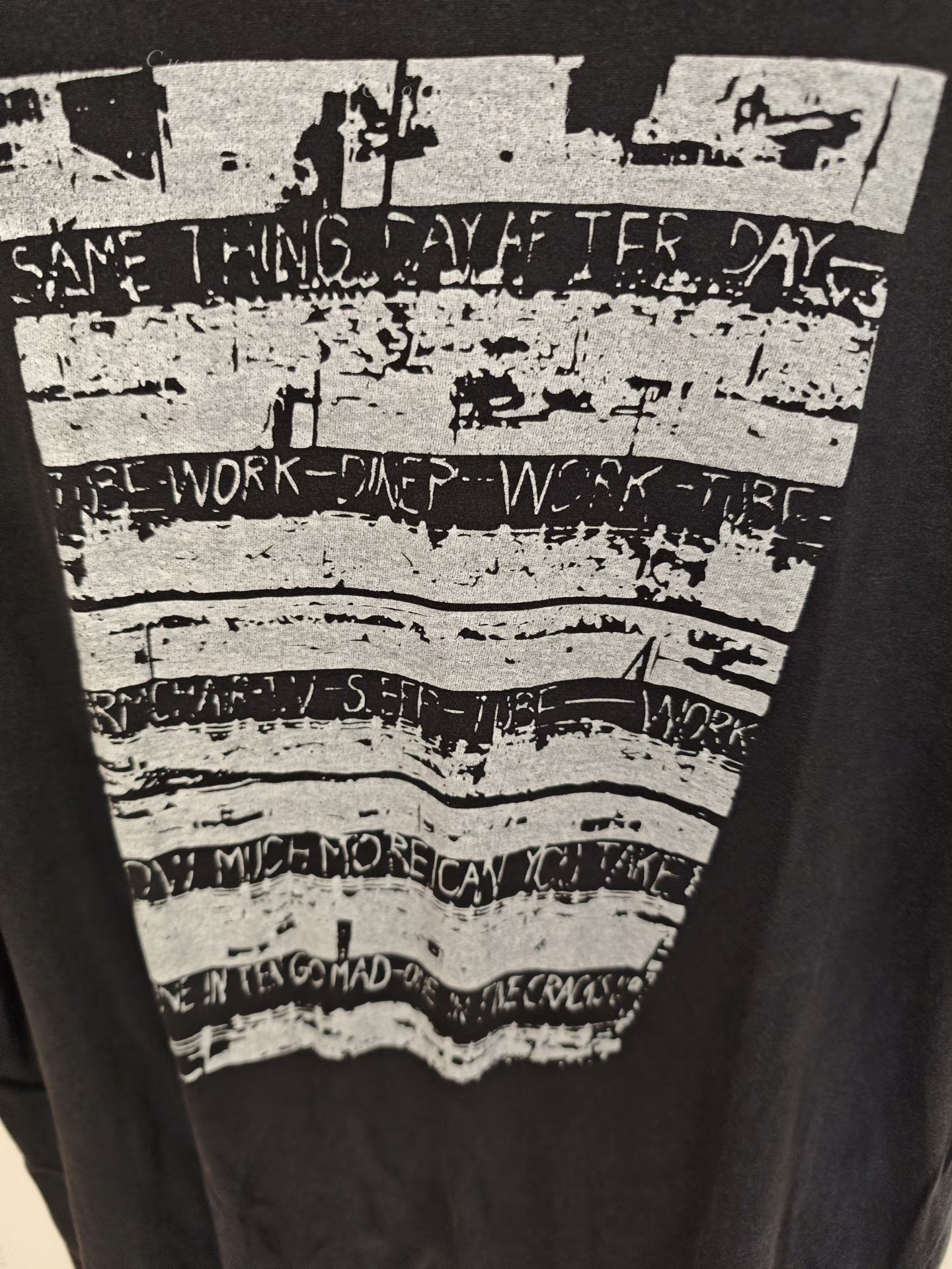 Undercover 02AW Washed Print Tee