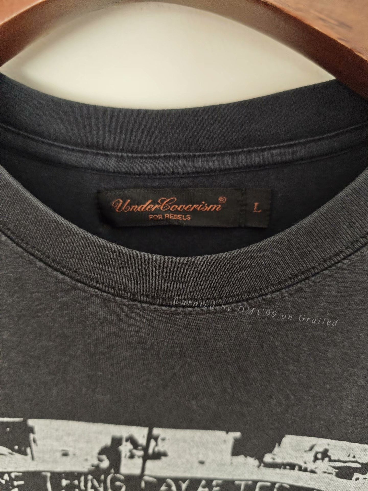 Undercover 02AW Washed Print Tee