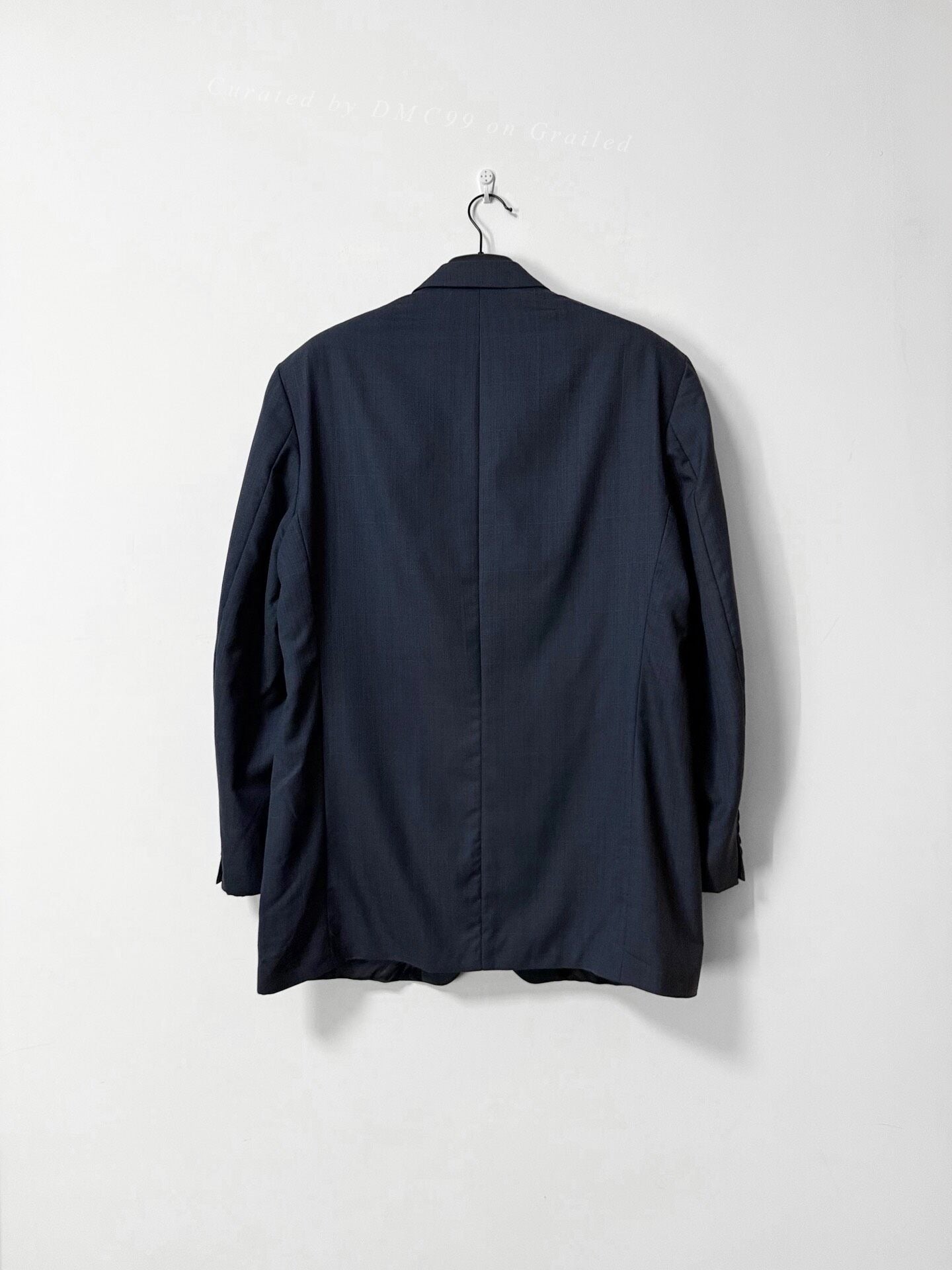 RALPH LAUREN Navy Stripe Casual Blazer