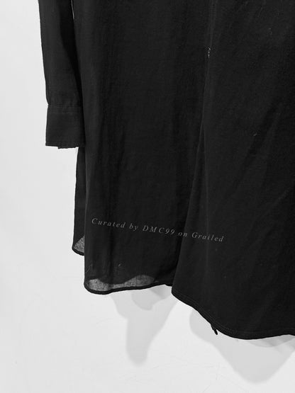 Yohji Yamamoto Deconstructed Asymmetric Long Shirt