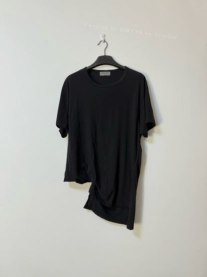 Yohji Yamamoto 19SS Asymmetric Paneled T-shirt