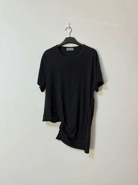 Yohji Yamamoto 19SS Asymmetric Paneled T-shirt
