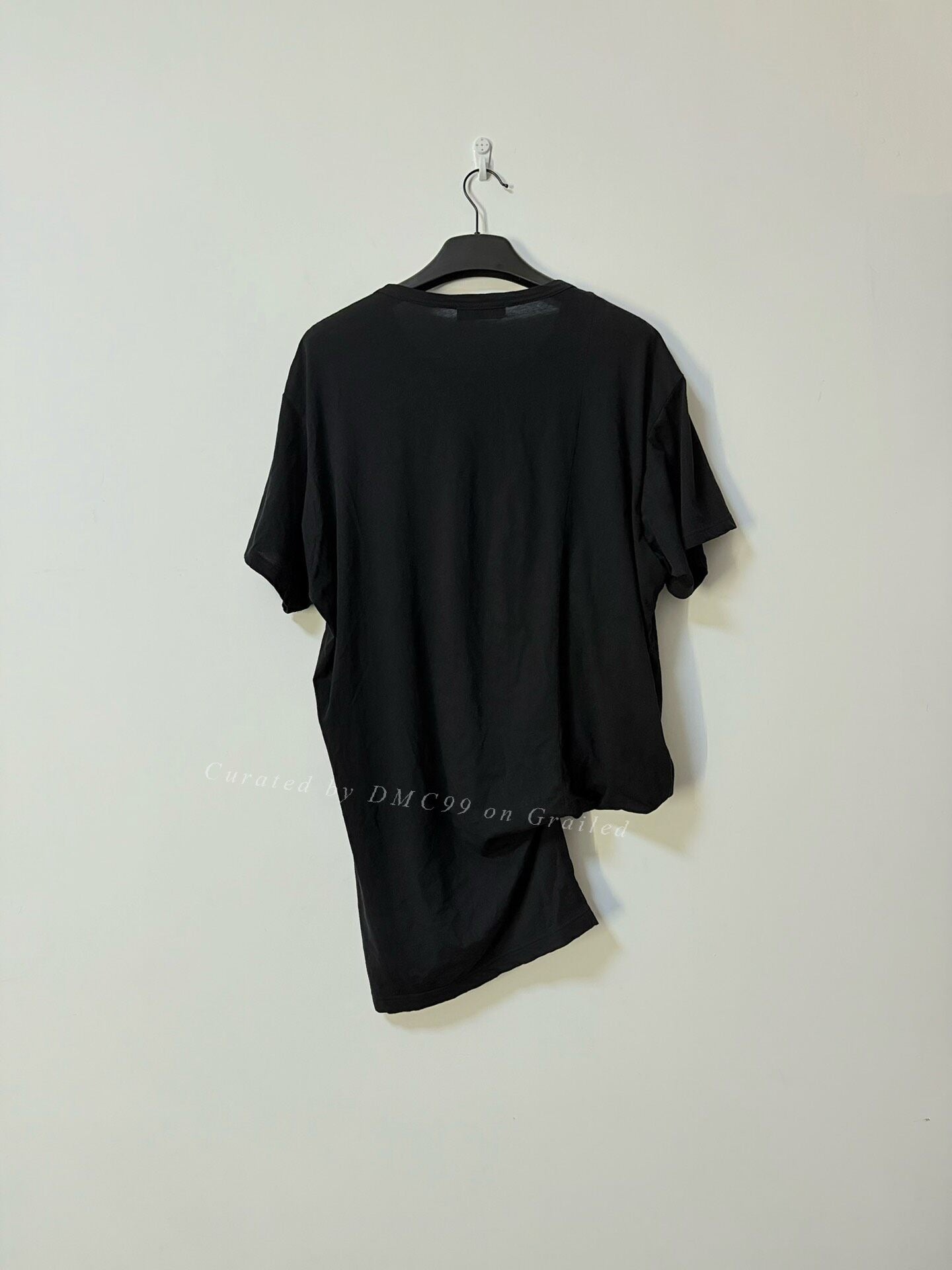 Yohji Yamamoto 19SS Asymmetric Paneled T-shirt