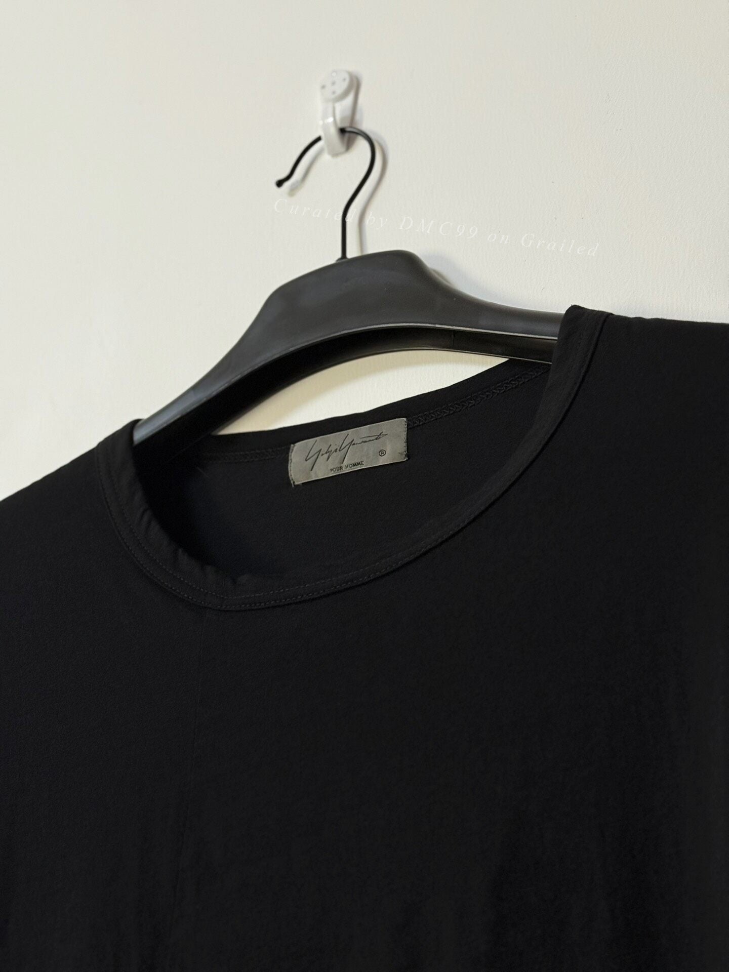 Yohji Yamamoto 19SS Asymmetric Paneled T-shirt