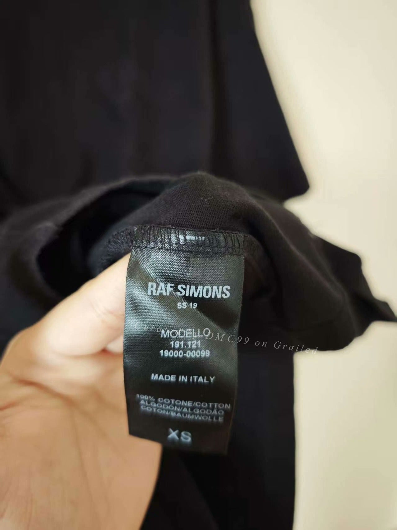 Raf Simons 19SS Portrait Tee