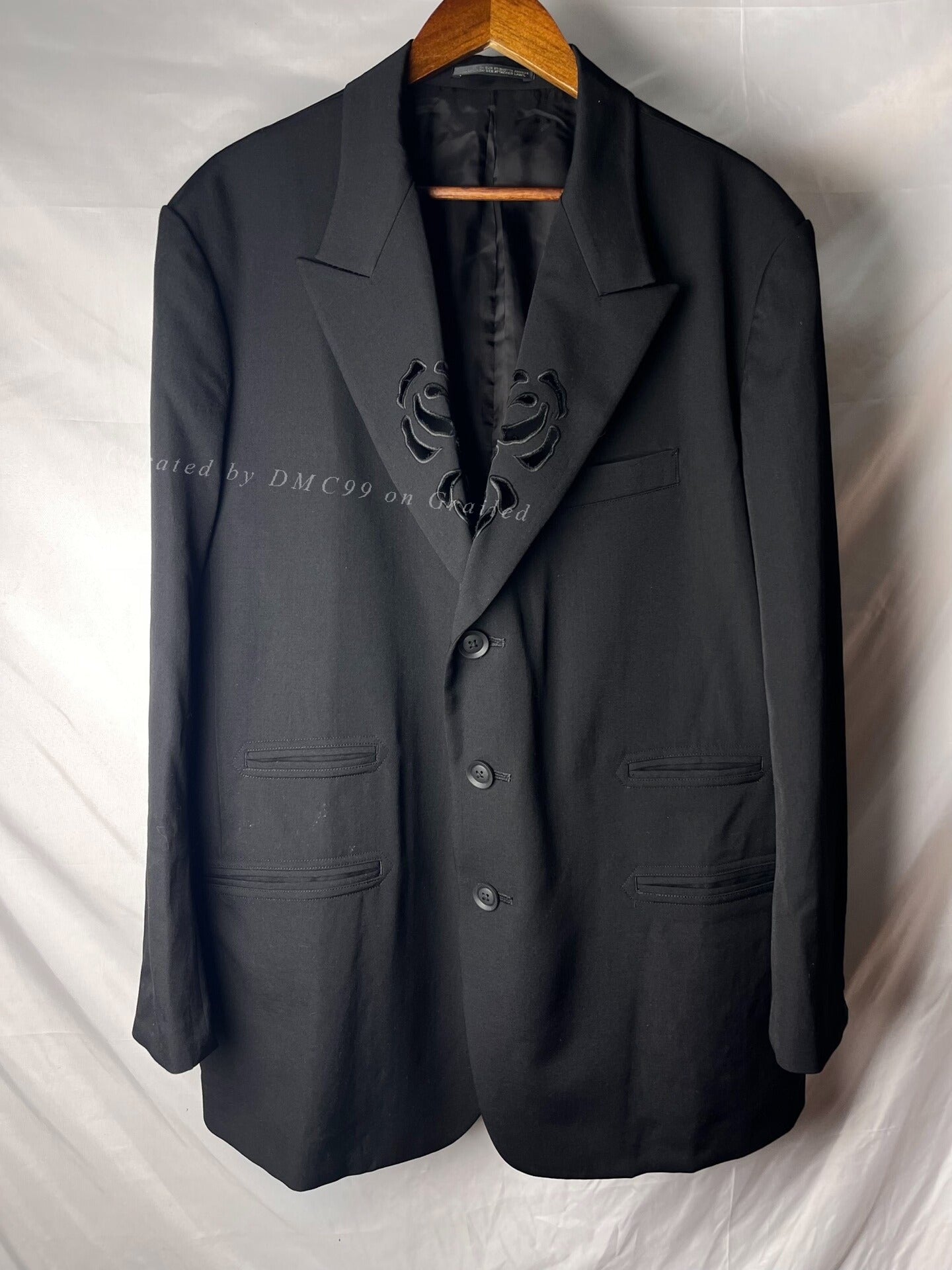 Yohji Yamamoto 26AW Rose Suit