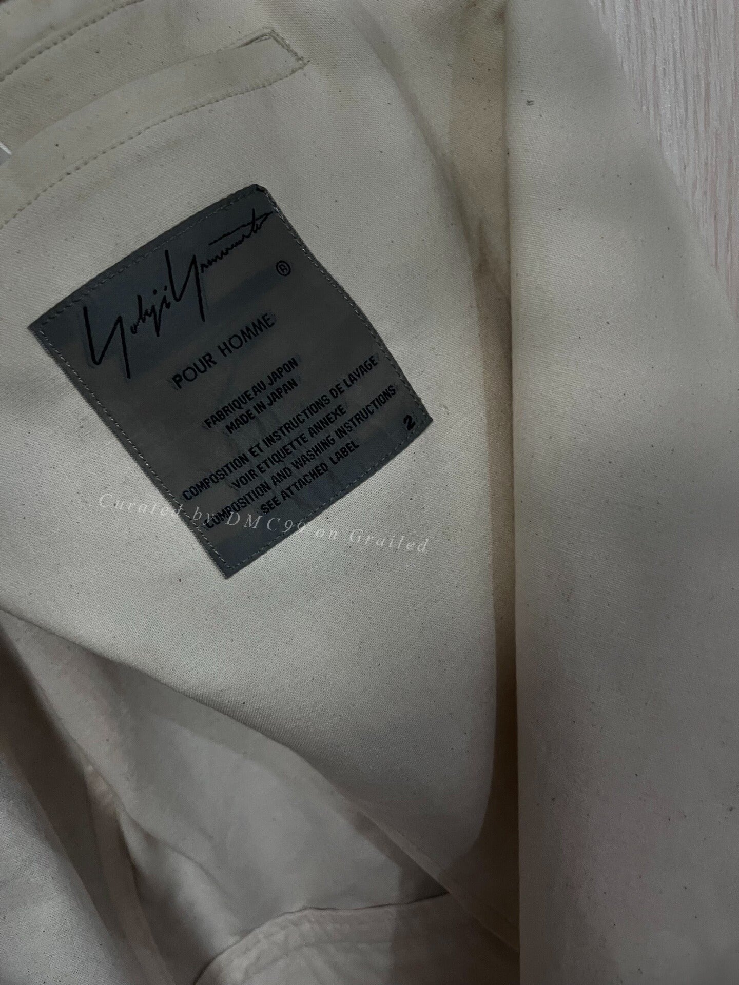 Yohji Yamamoto 17SS Asakura Jacket