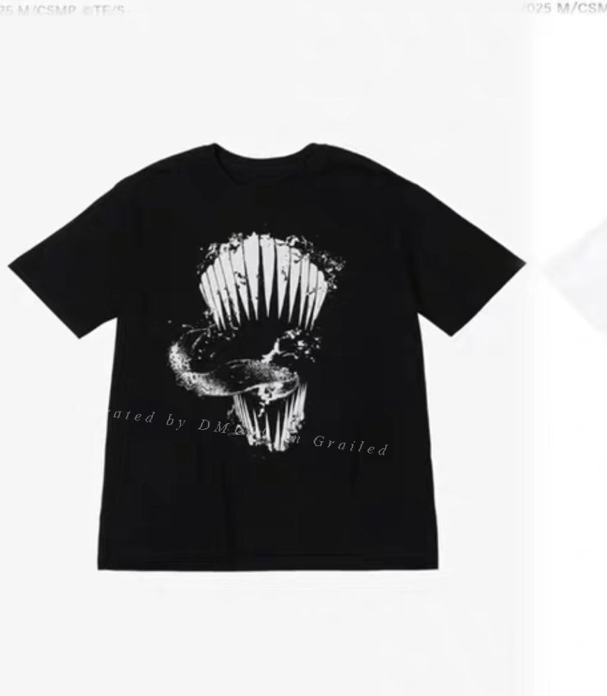 Yohji Yamamoto Ground Y Chainsaw Man Demon Tee