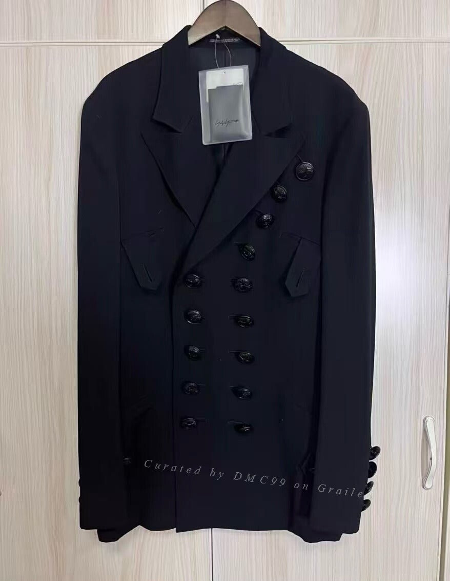 Yohji Yamamoto 19AW Double-Breasted Jacket
