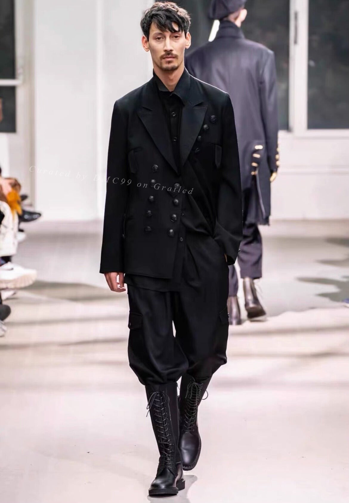 Yohji Yamamoto 19AW Double-Breasted Jacket