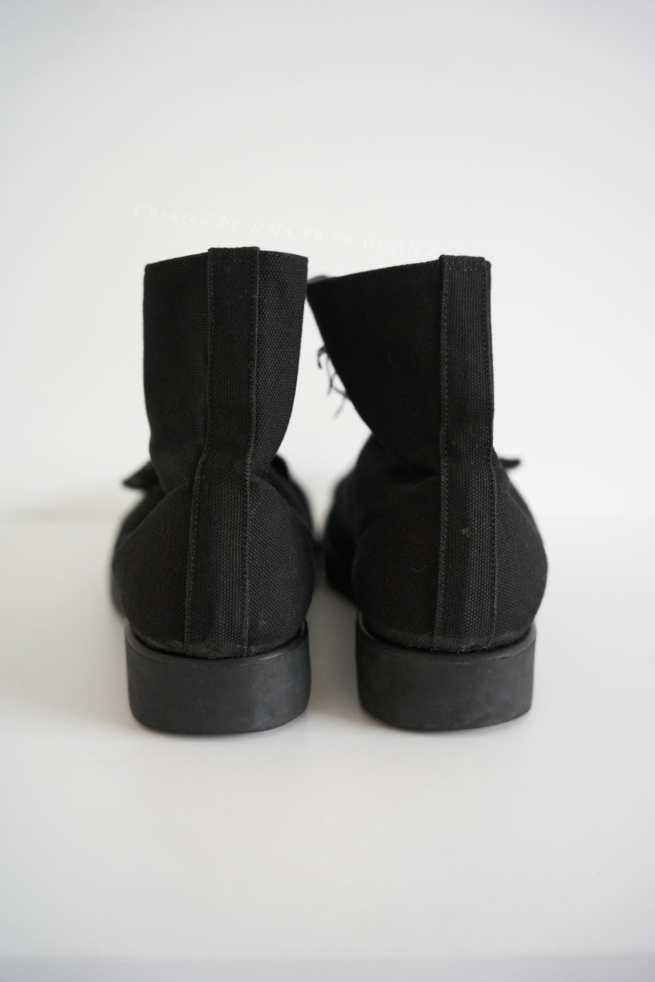 Yohji Yamamoto 17SS Runway High-Top Sneakers