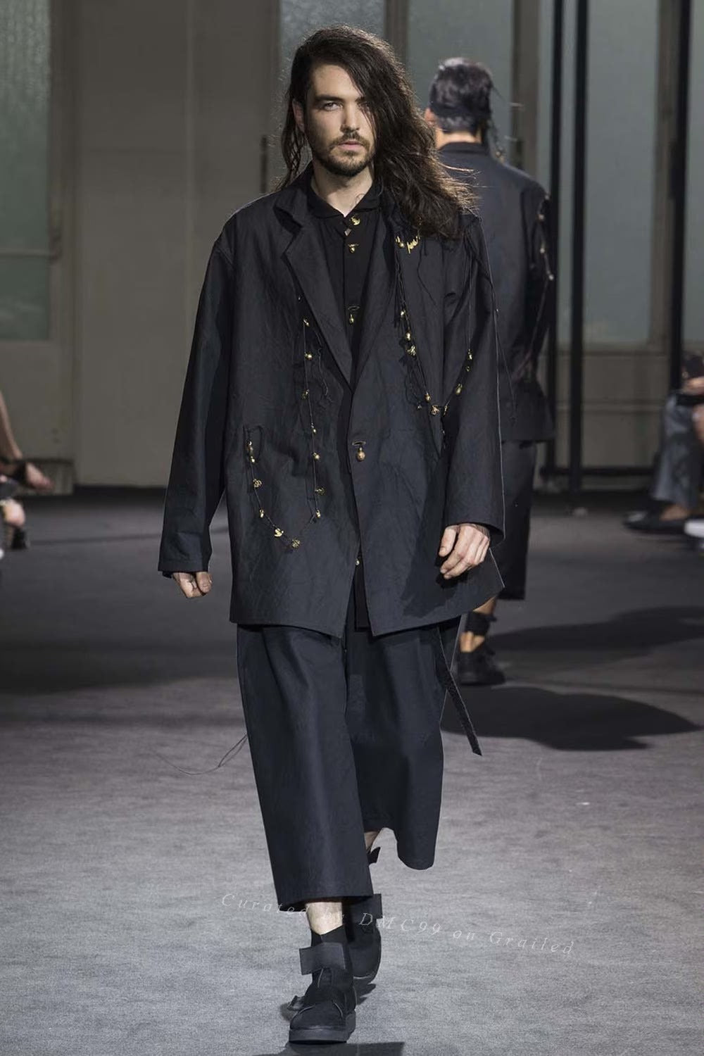 Yohji Yamamoto 17SS Runway High-Top Sneakers