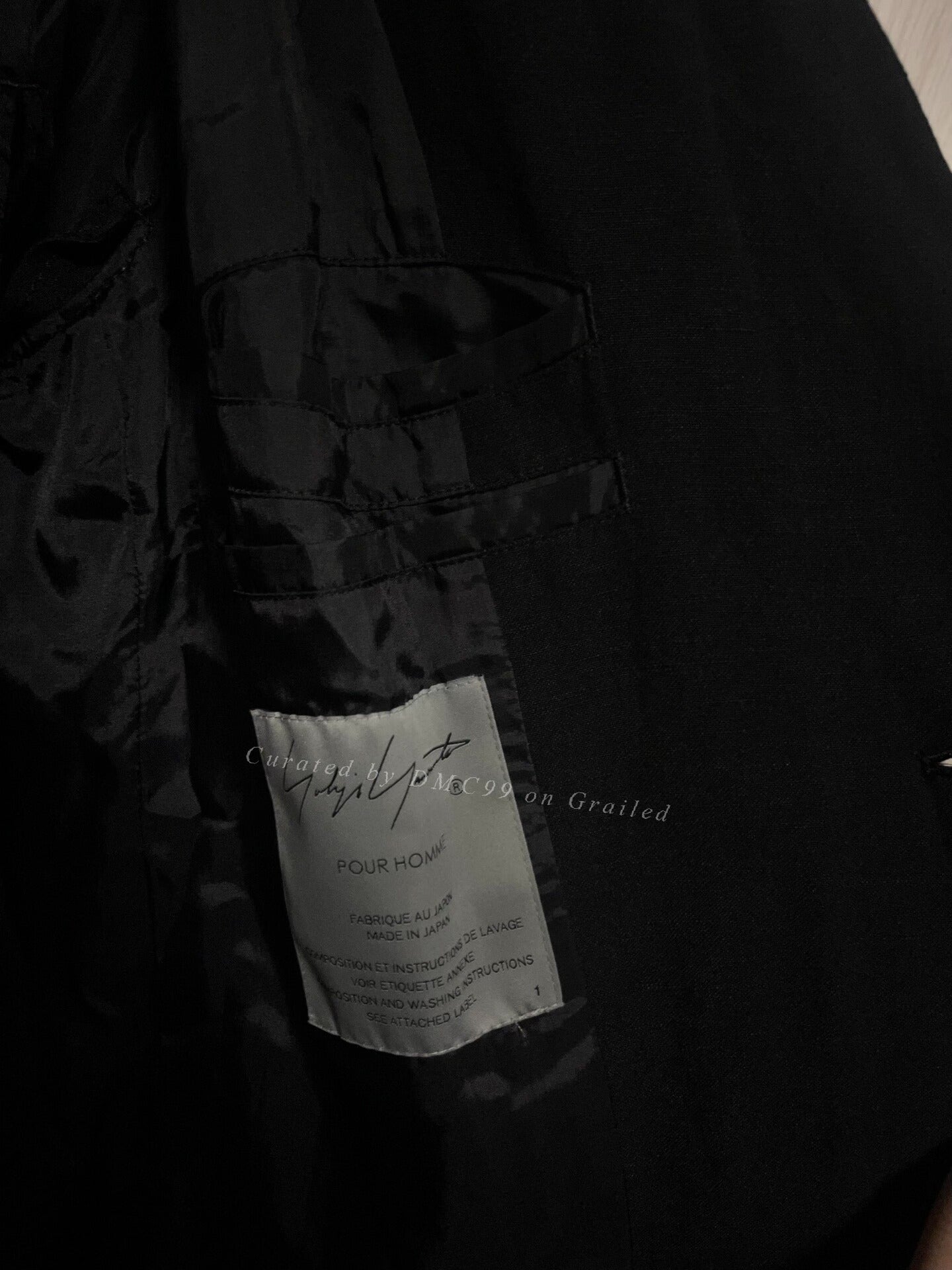 Yohji Yamamoto Pour Homme 24SS Ugly Coat