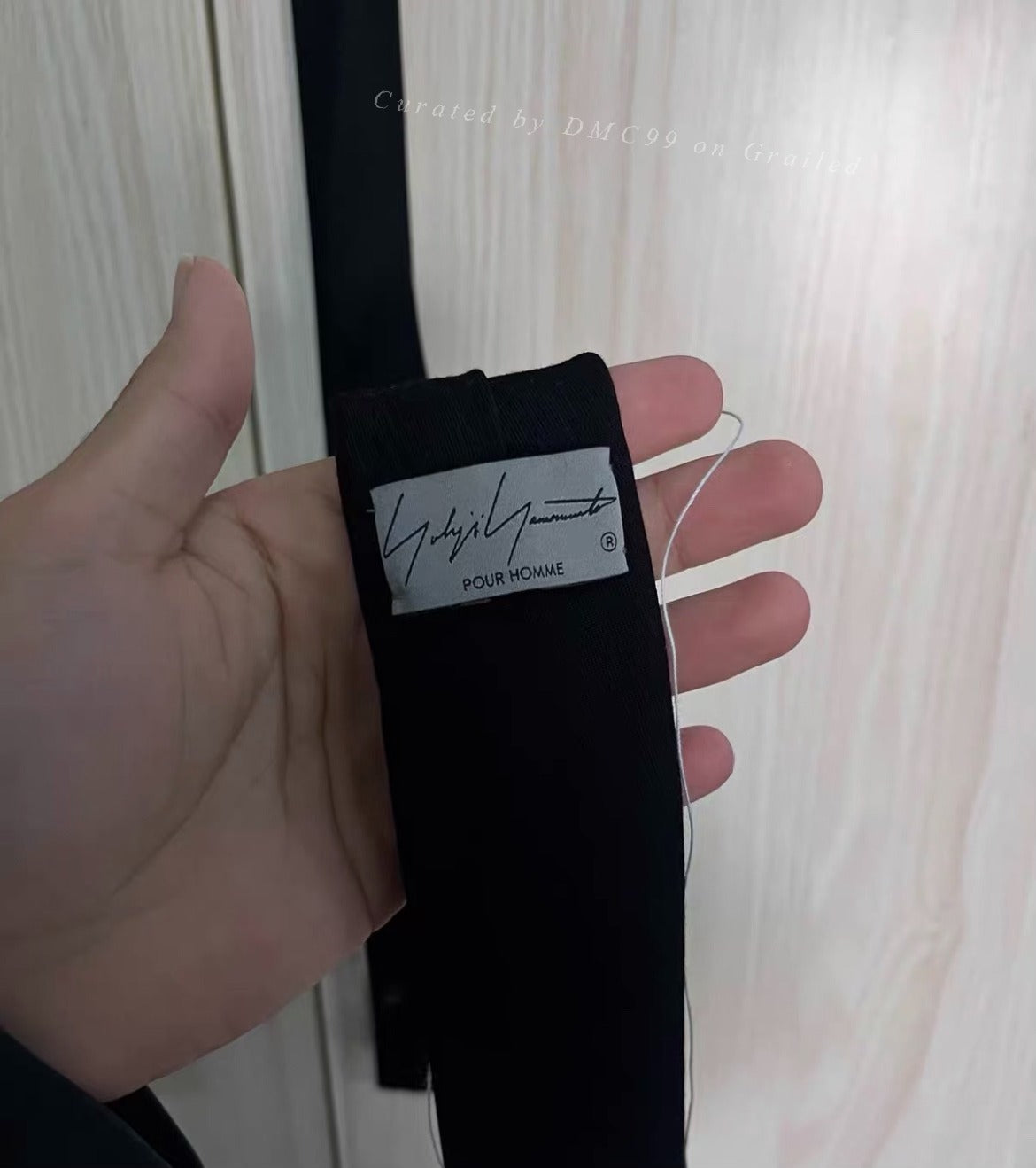 Yohji Yamamoto Crow Tie