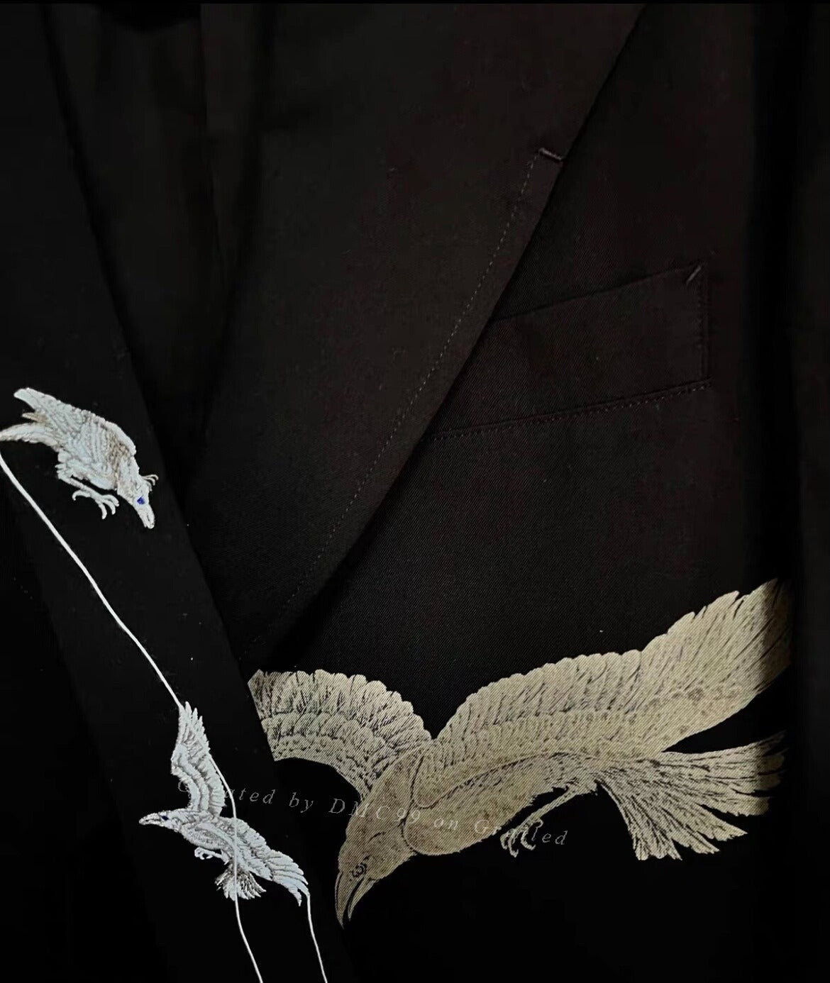 Yohji Yamamoto Crow Tie