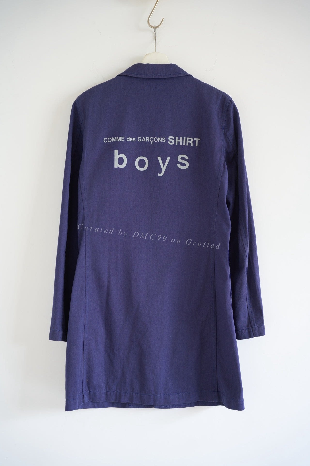 Comme des Garçons Shirt Boys Printed Trench Coat