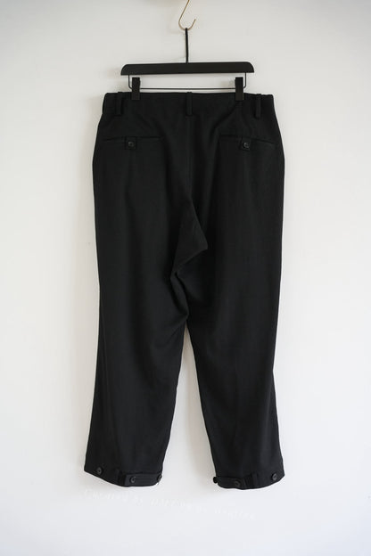 Yohji Yamamoto 23AW Multi-Strap Wool Trousers