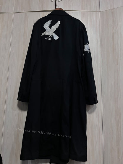 Yohji Yamamoto 21AW Embroidered Crow