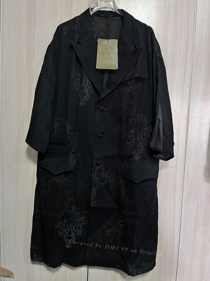 Yohji Yamamoto 26SS Totem Print Coat