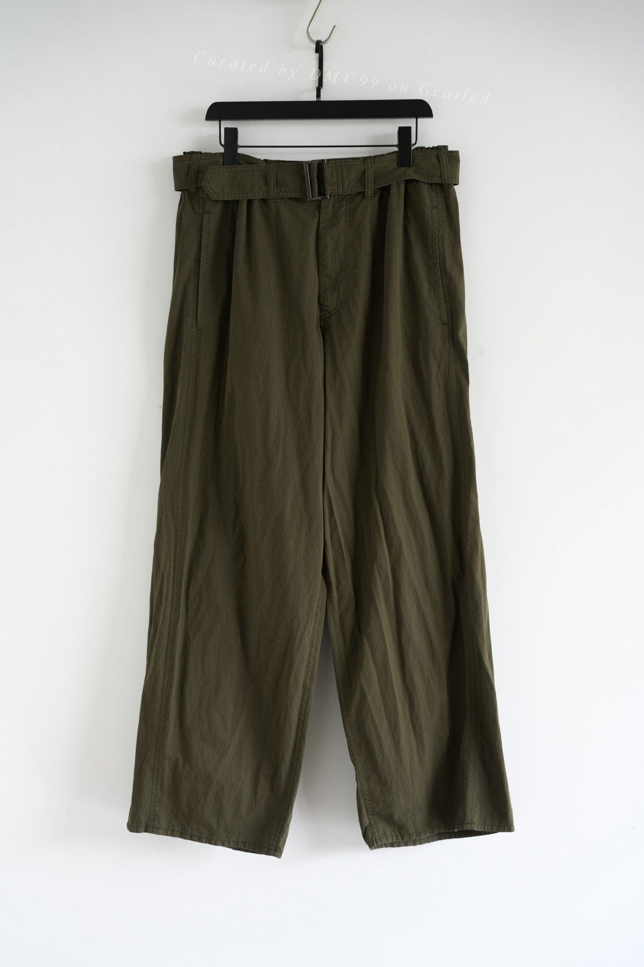 Yohji Yamamoto 24SS Military Green Pants