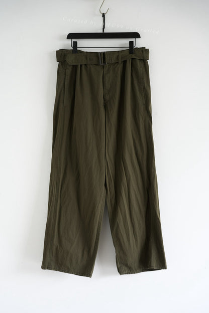 Yohji Yamamoto 24SS Military Green Pants