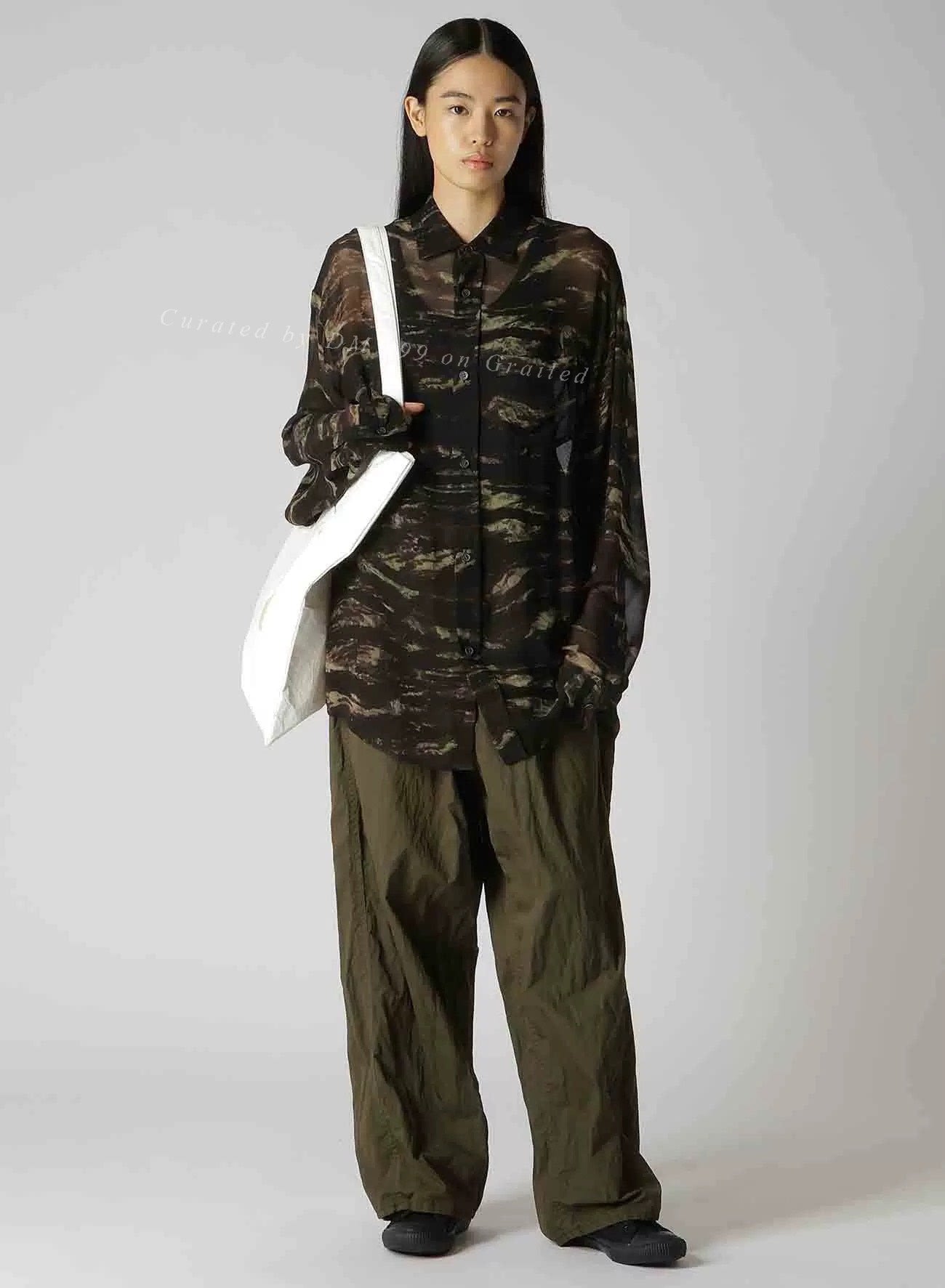 Yohji Yamamoto 24SS Military Green Pants