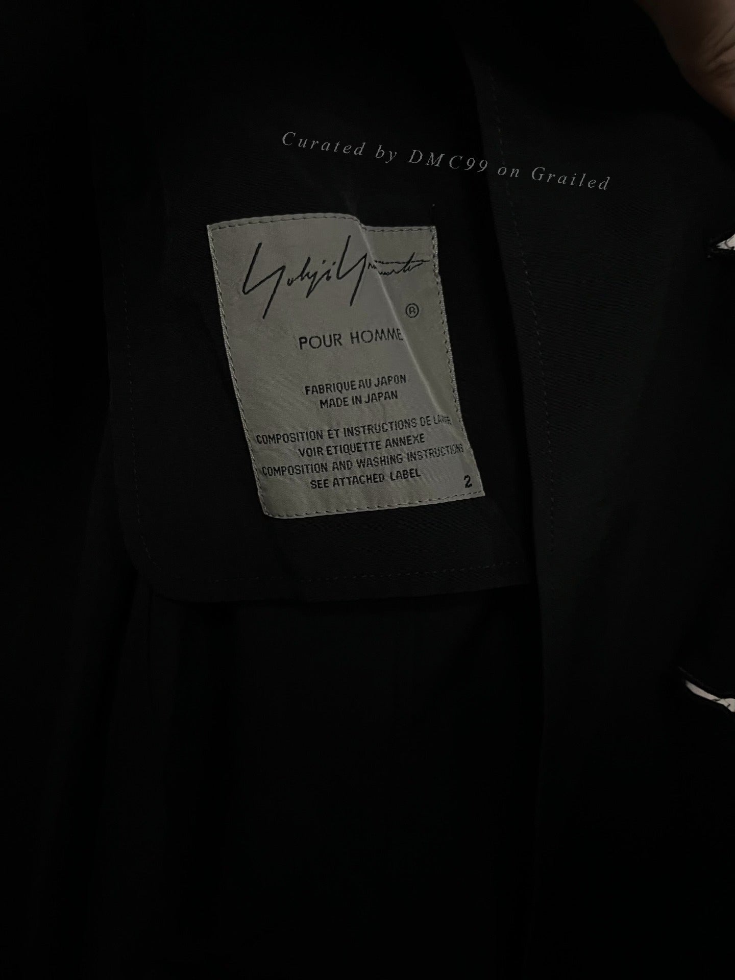 Yohji Yamamoto 20SS Coat