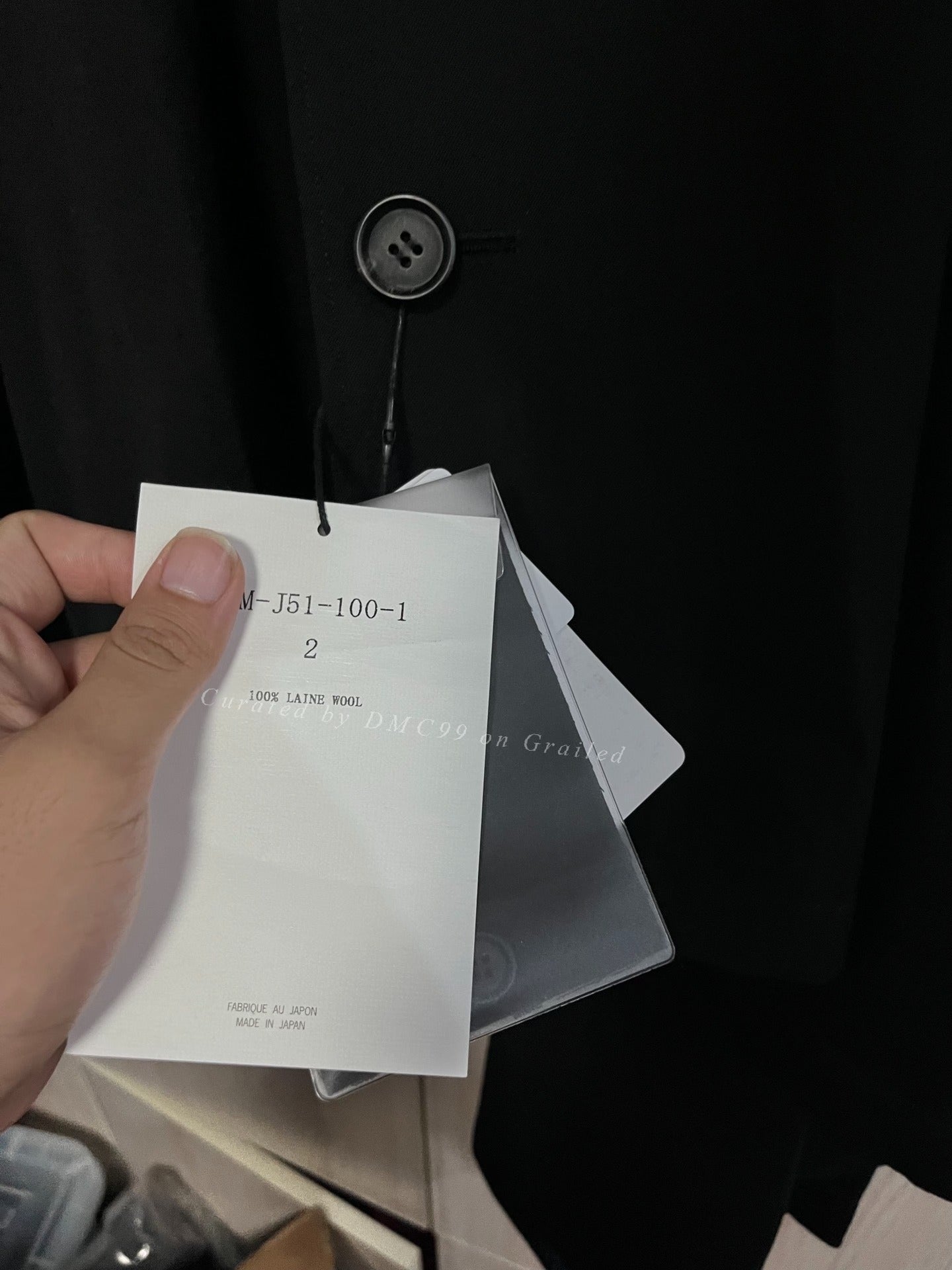 Yohji Yamamoto 25AW Cape Coat