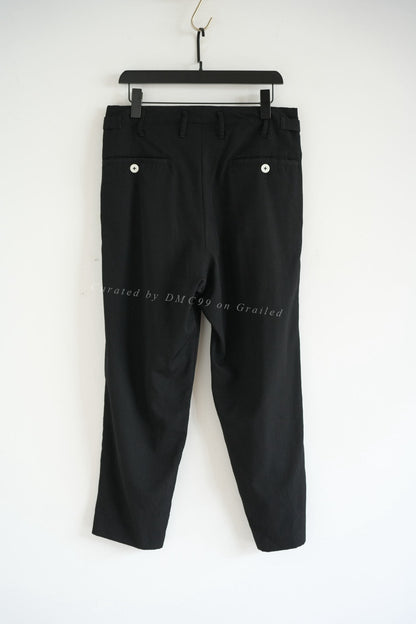 Yohji Yamamoto 19AW White Button Wool Trousers