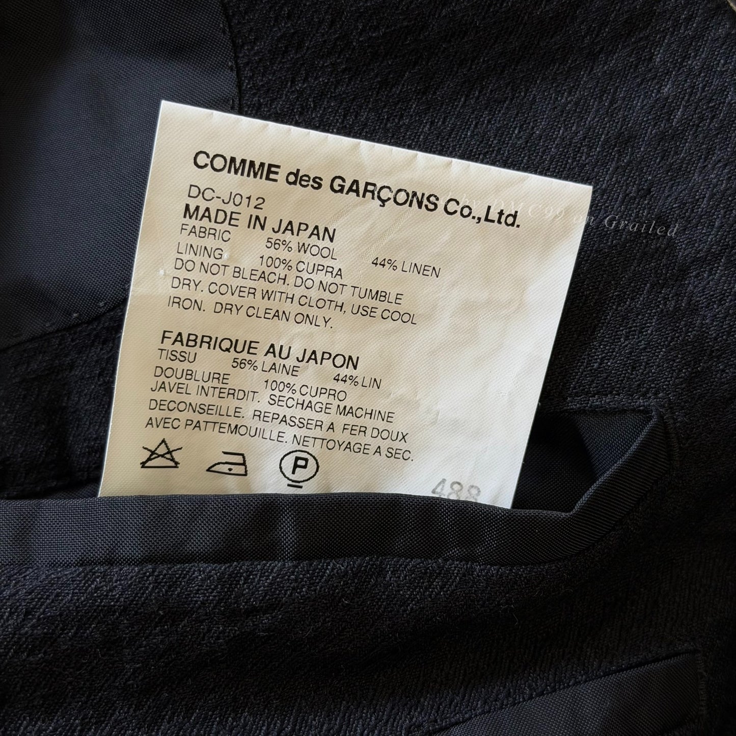 Comme des Garcons 09SS Wool-Linen Blazer
