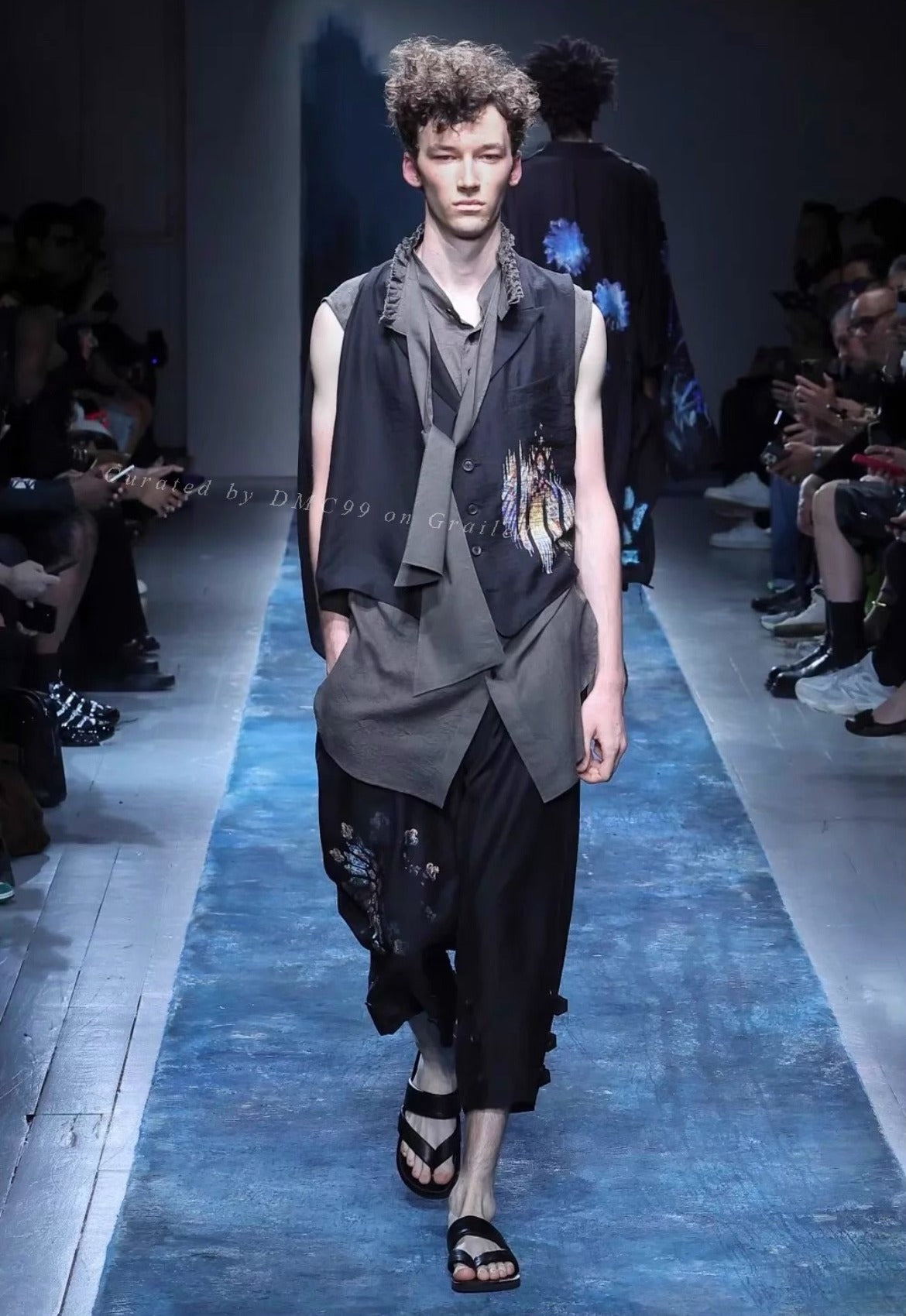 Yohji Yamamoto 26SS Scarf Collar Vest