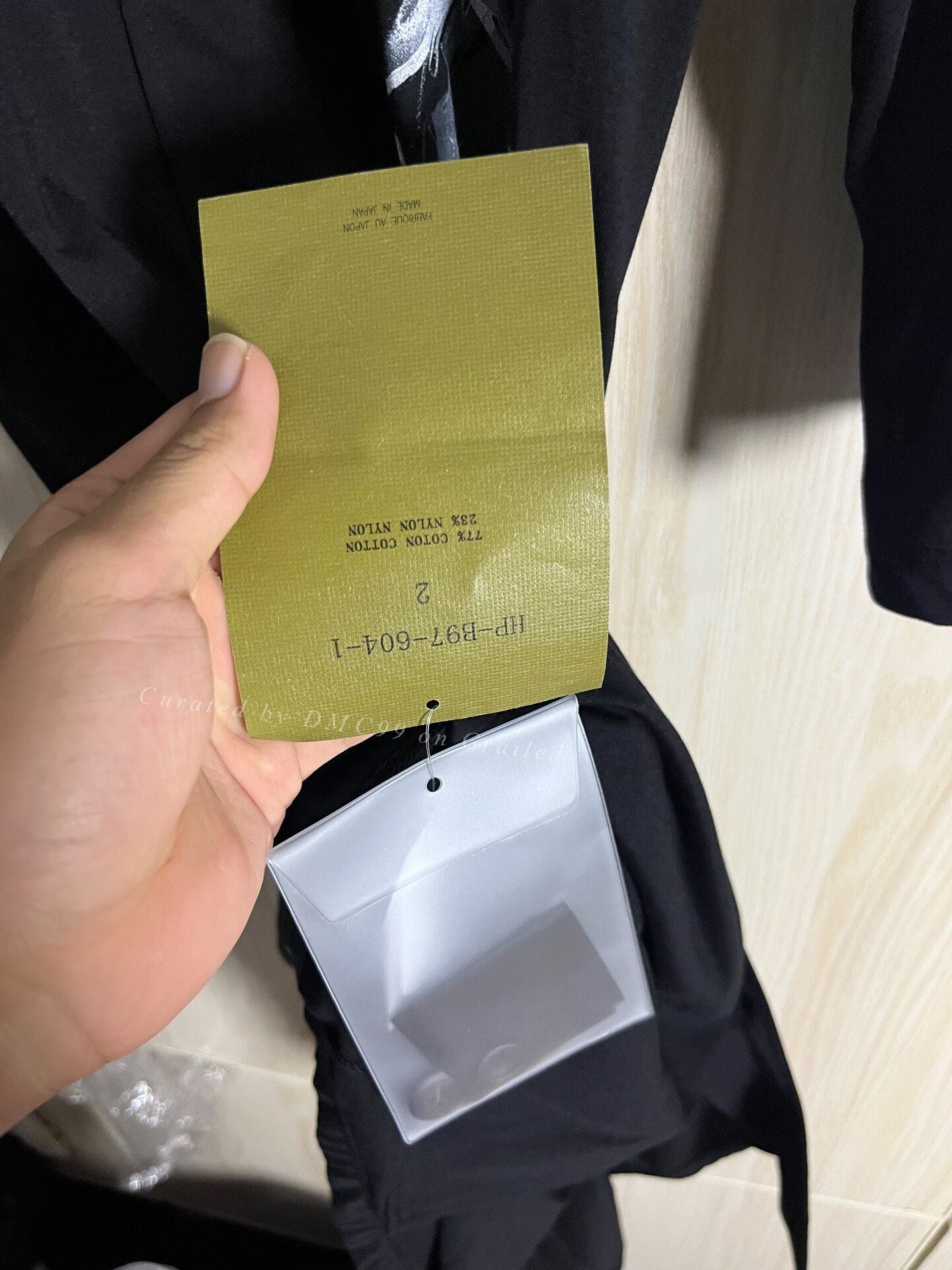 Yohji Yamamoto 25SS Lyric Jacket