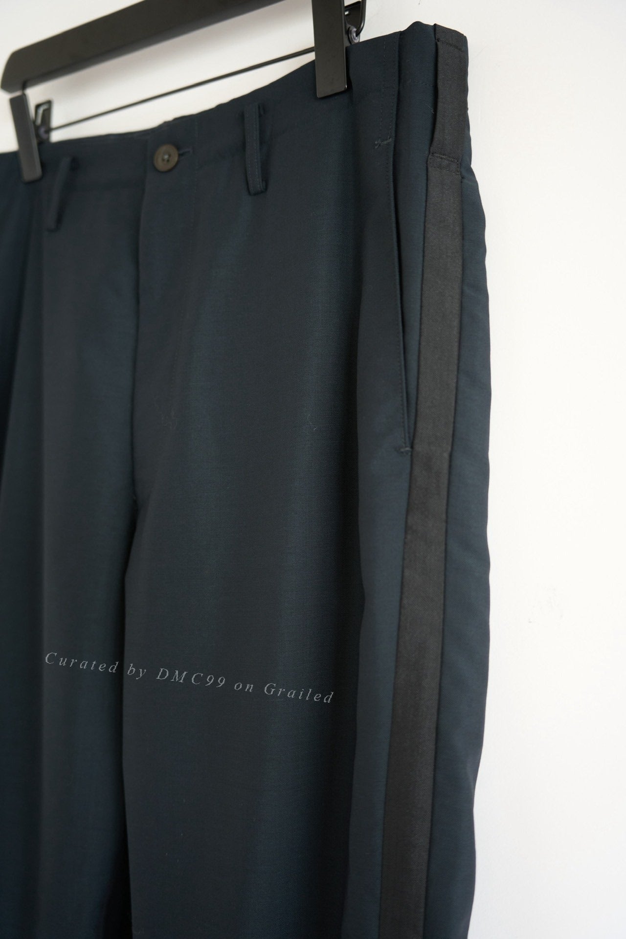 Yohji Yamamoto 98SS Lake Blue Wool Trousers
