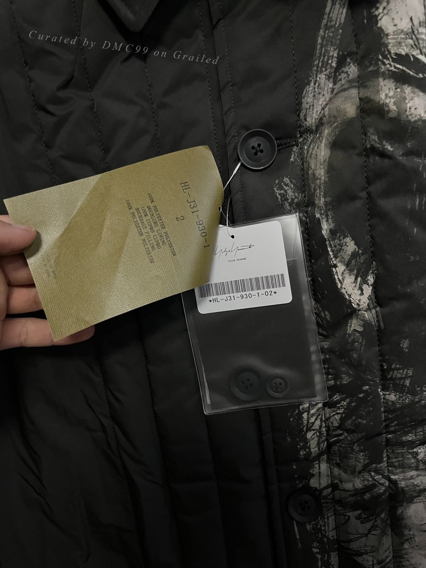 Yohji Yamamoto 25AW Wolf Head Coat